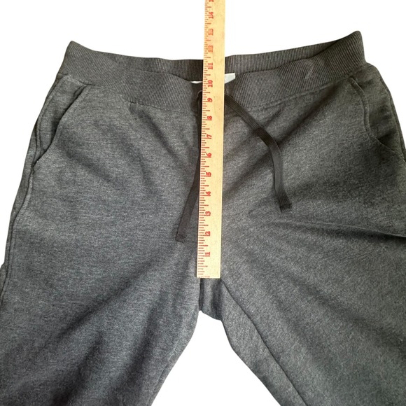 L.L.Bean Sweatpants Women's Size Medium Gray Fleece Lined Jogger - Picture 5 of 11